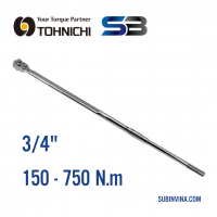 Cờ lê lực Tohnichi DQLE750N2 | 150-750 Nm | SUBIN VINA