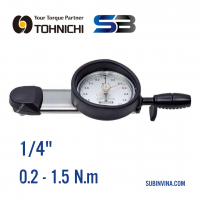 Cờ lê lực Tohnichi DB1.5N4-S | 0.2-1.5 Nm | SUBIN VINA