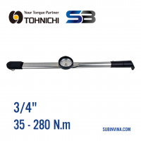 Cờ lê lực Tohnichi DB280N5-S | 35-280 Nm | SUBIN VINA